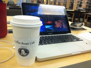 coffee and macbook